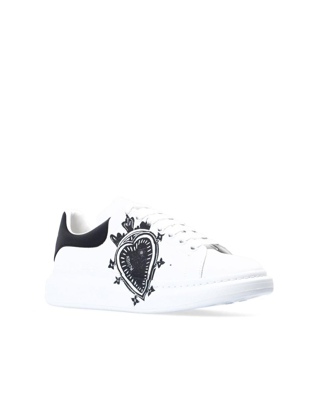 McQueen Black 'Larry' Sneakers for men