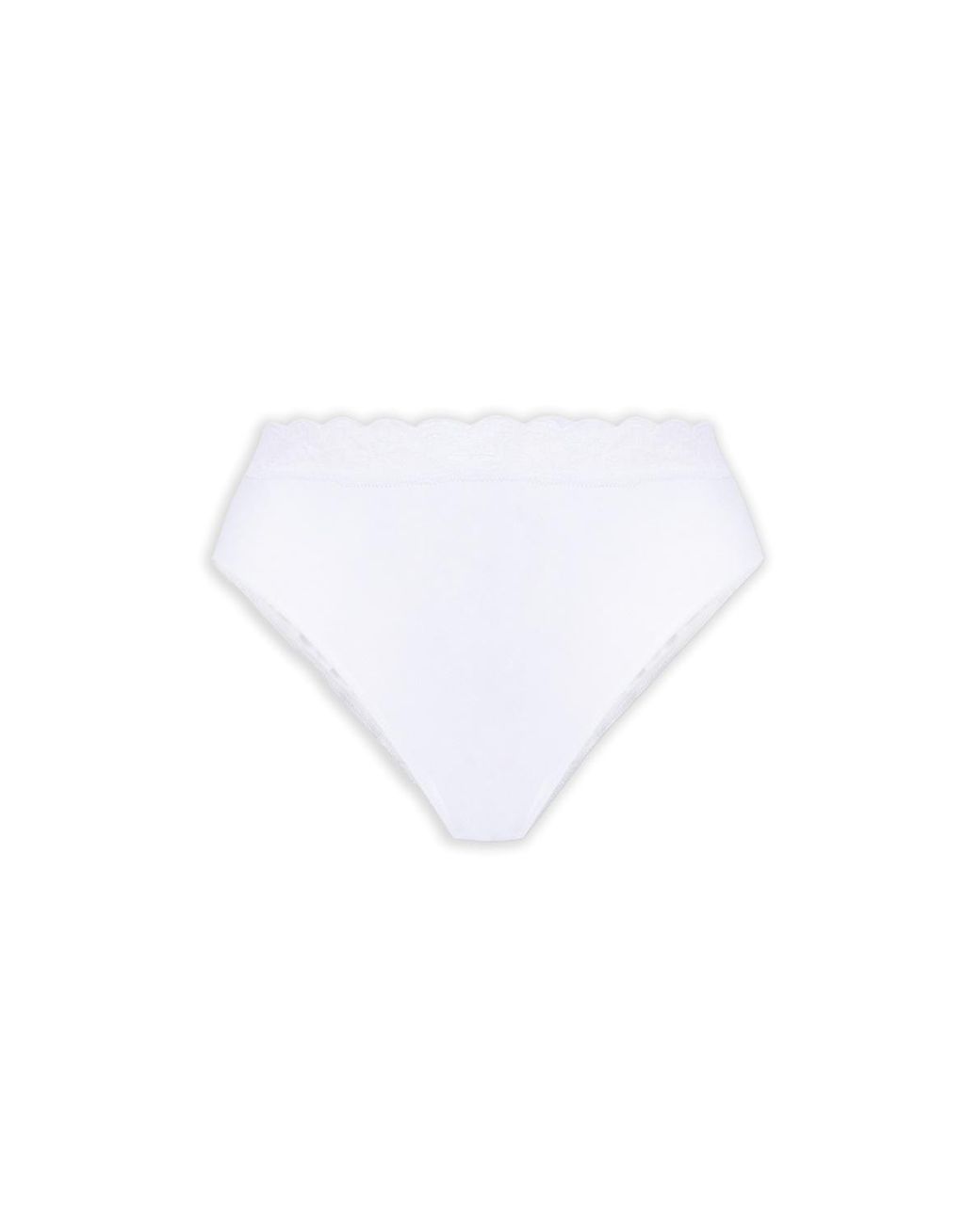 Hanro White Lace Briefs