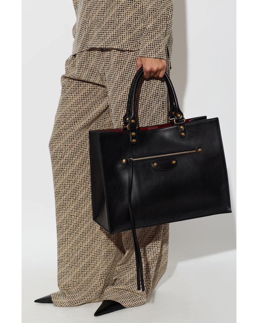Balenciaga Black 'Le City Large' Bag