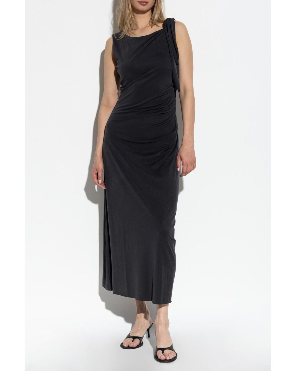 Samsøe & Samsøe Black Midi Dresses