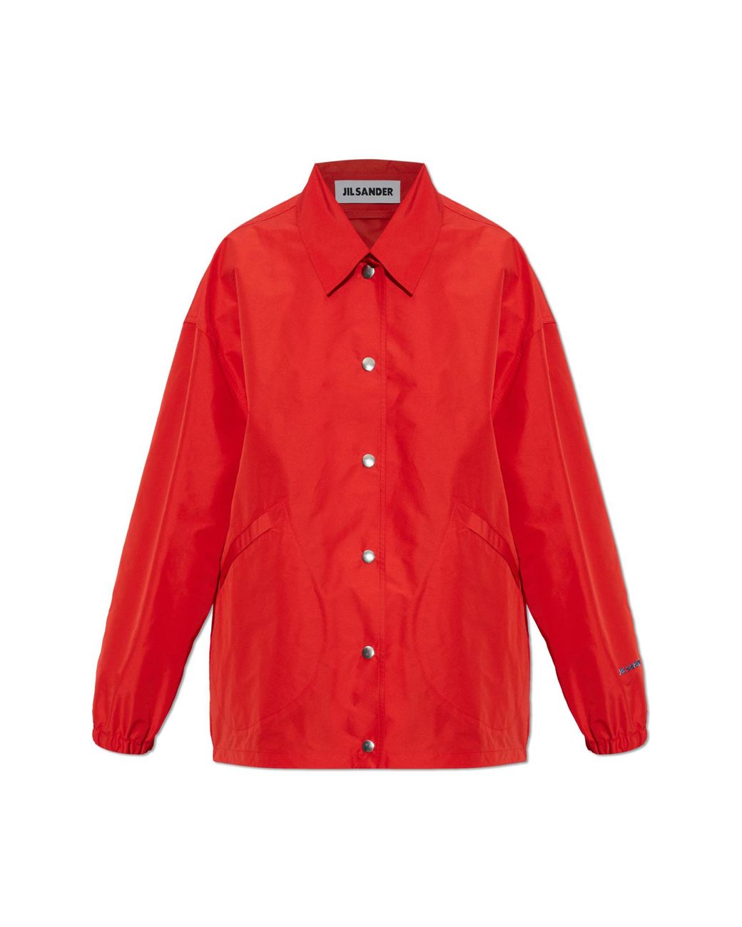 Jil Sander Red Oversize Jacket