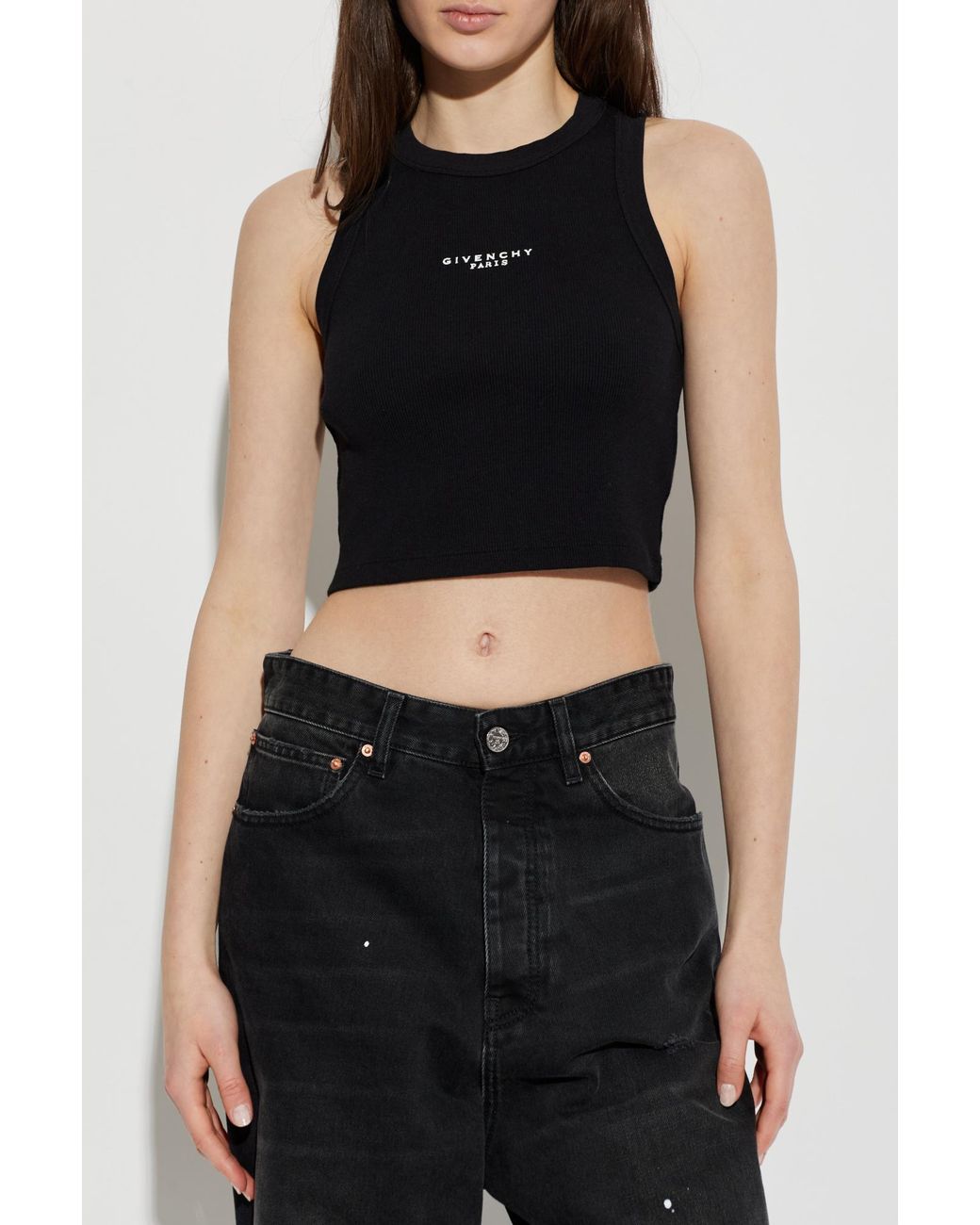 Givenchy Black Top With Z Logo