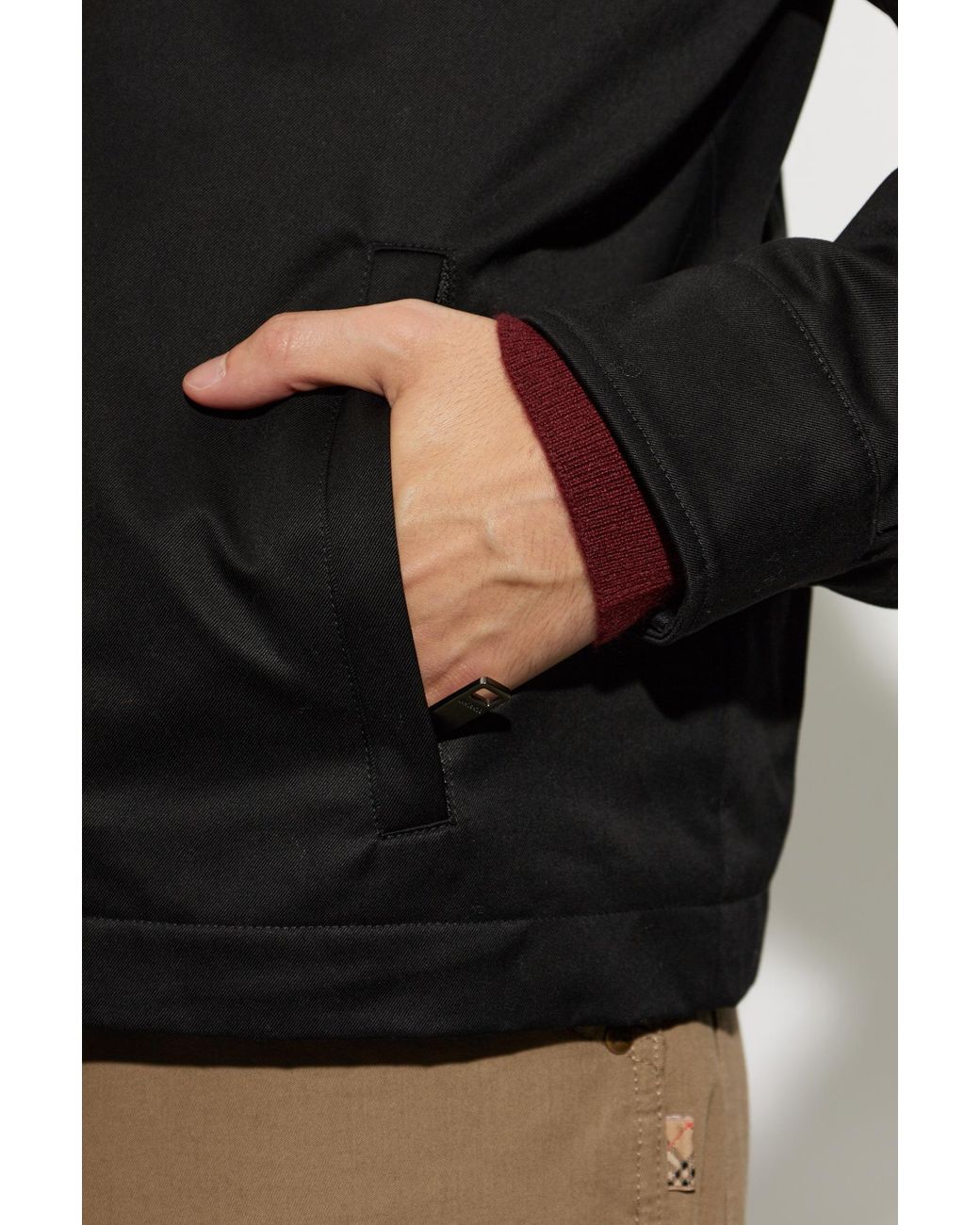 Burberry Black Insulated "Bloomsbury" Jacket for men