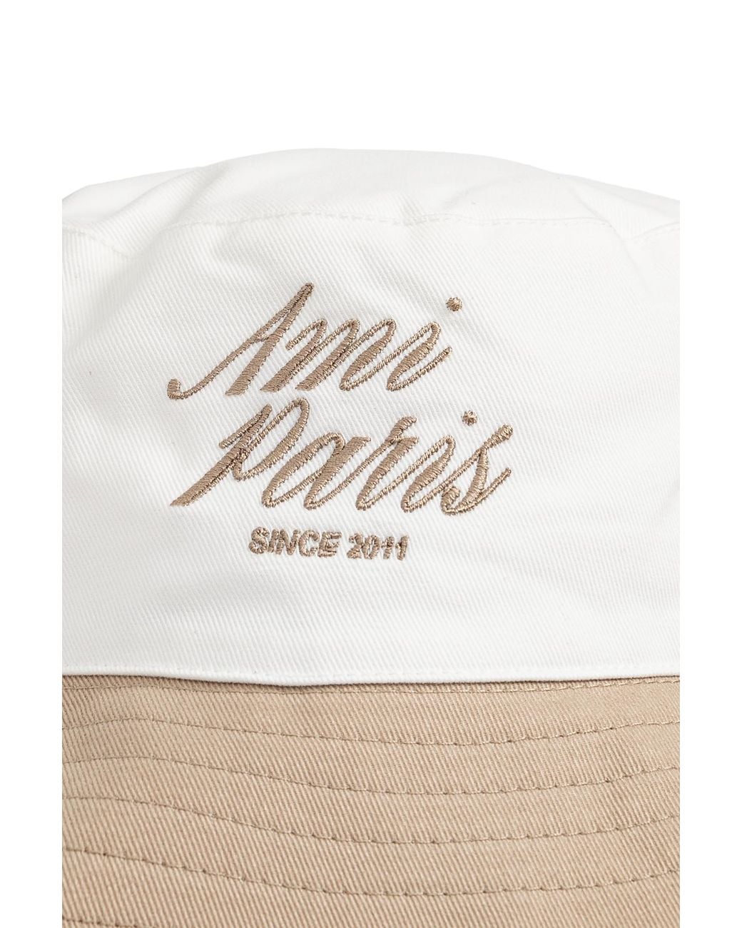 AMI Brown Hat With Embroidered Logo