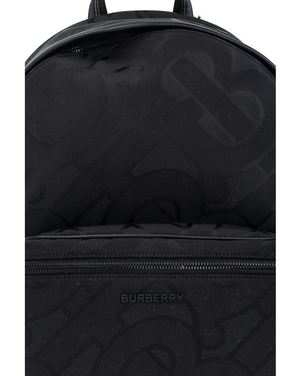 Burberry Backpack With Logo in Black for Men | Lyst