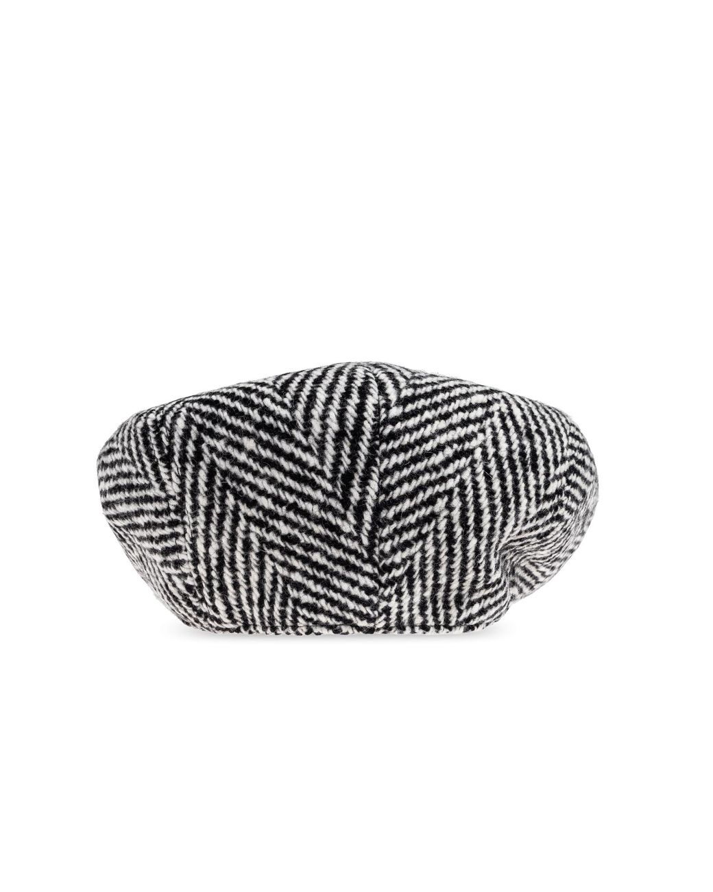 Dolce & Gabbana Gray Wool Flat Cap for men