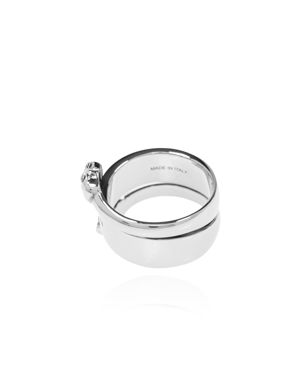 McQueen Black Brass Ring for men