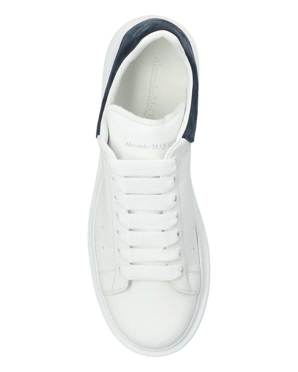 McQueen White Sports Shoes With Logo for men