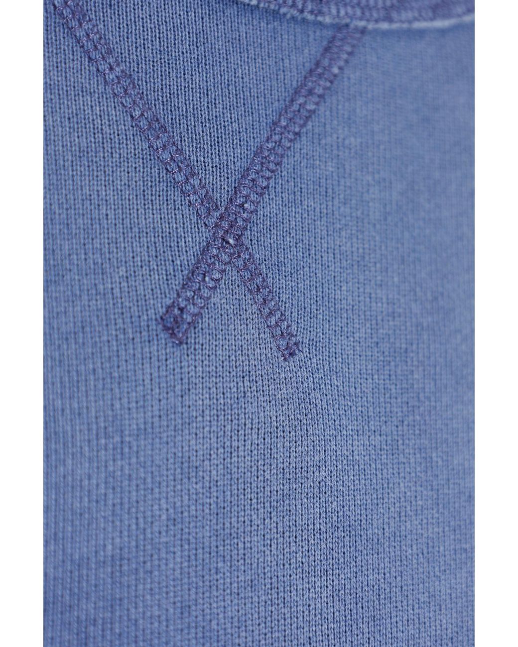 Acne Blue Sweatshirt With Print for men