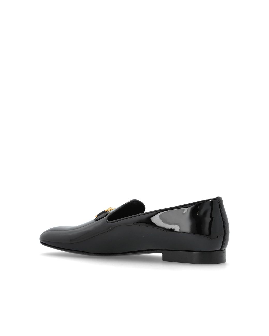 Versace Black 'Gala' Leather Shoes for men