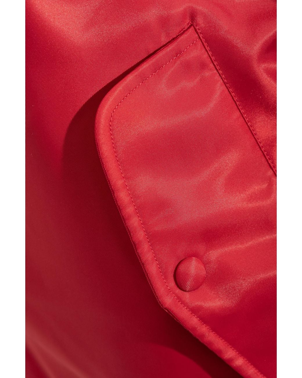 Anine Bing Red "Leon" Bomber Jacket