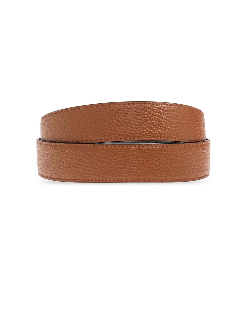 Ferragamo Brown Reversible Belt for men