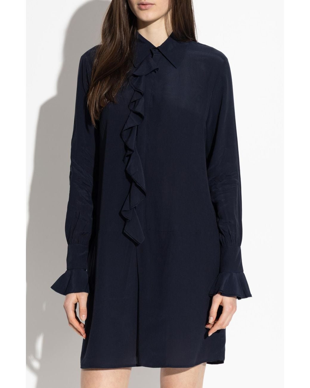 Zadig & Voltaire Blue Shirt Dress