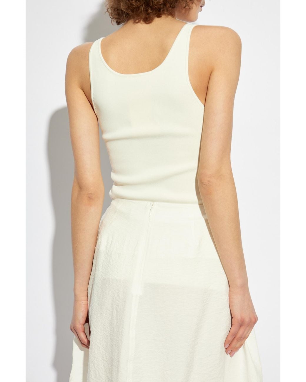 Totême  Natural Ribbed Top