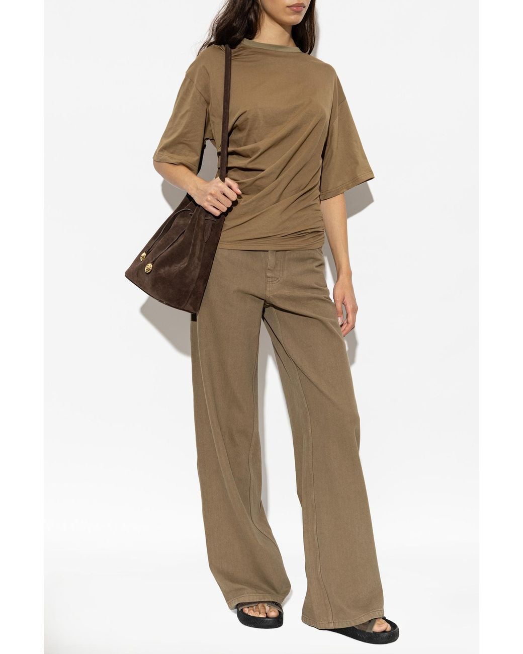 Christopher Esber Natural Straight-Leg Jeans
