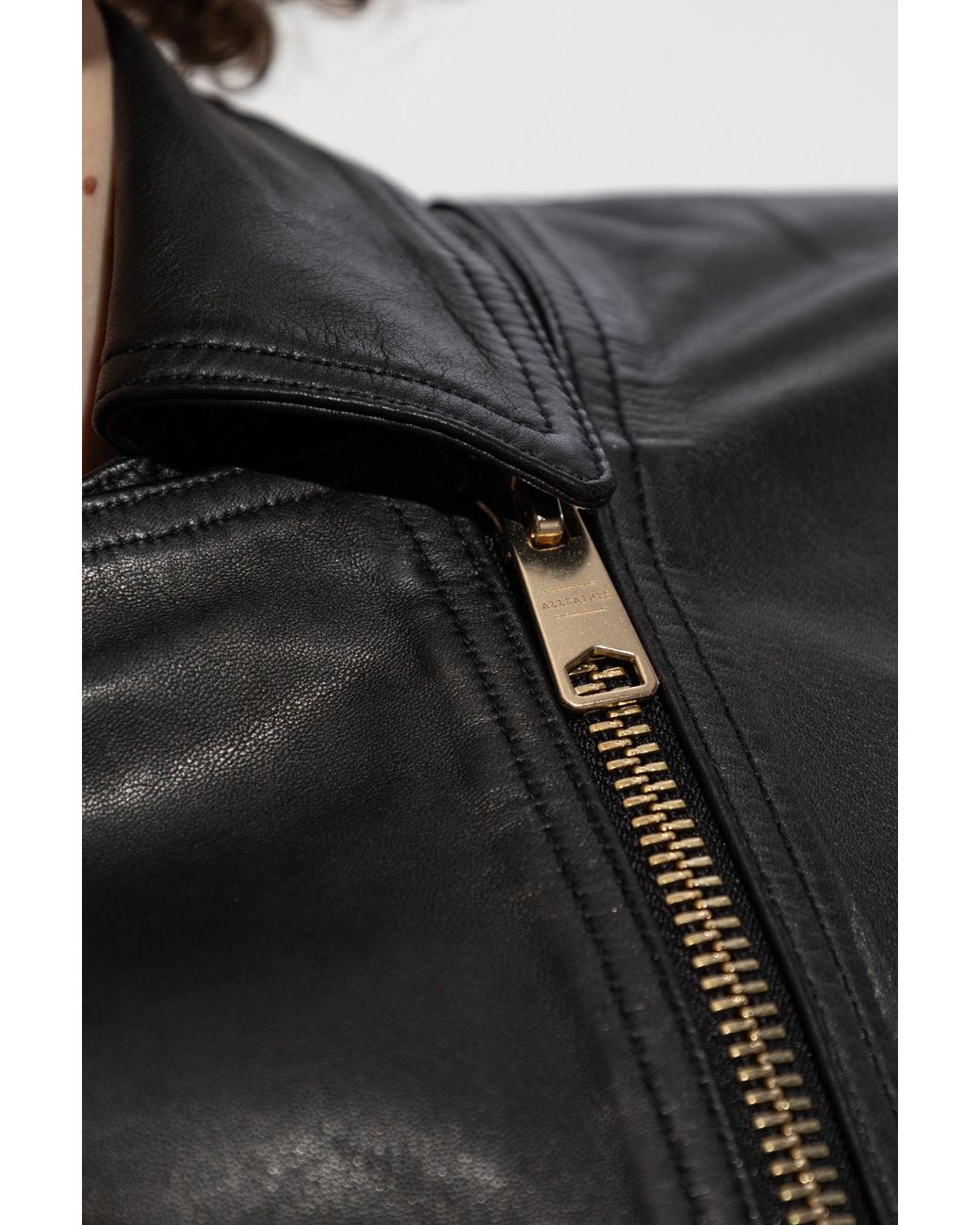 AllSaints Black Jacket 'Vela'
