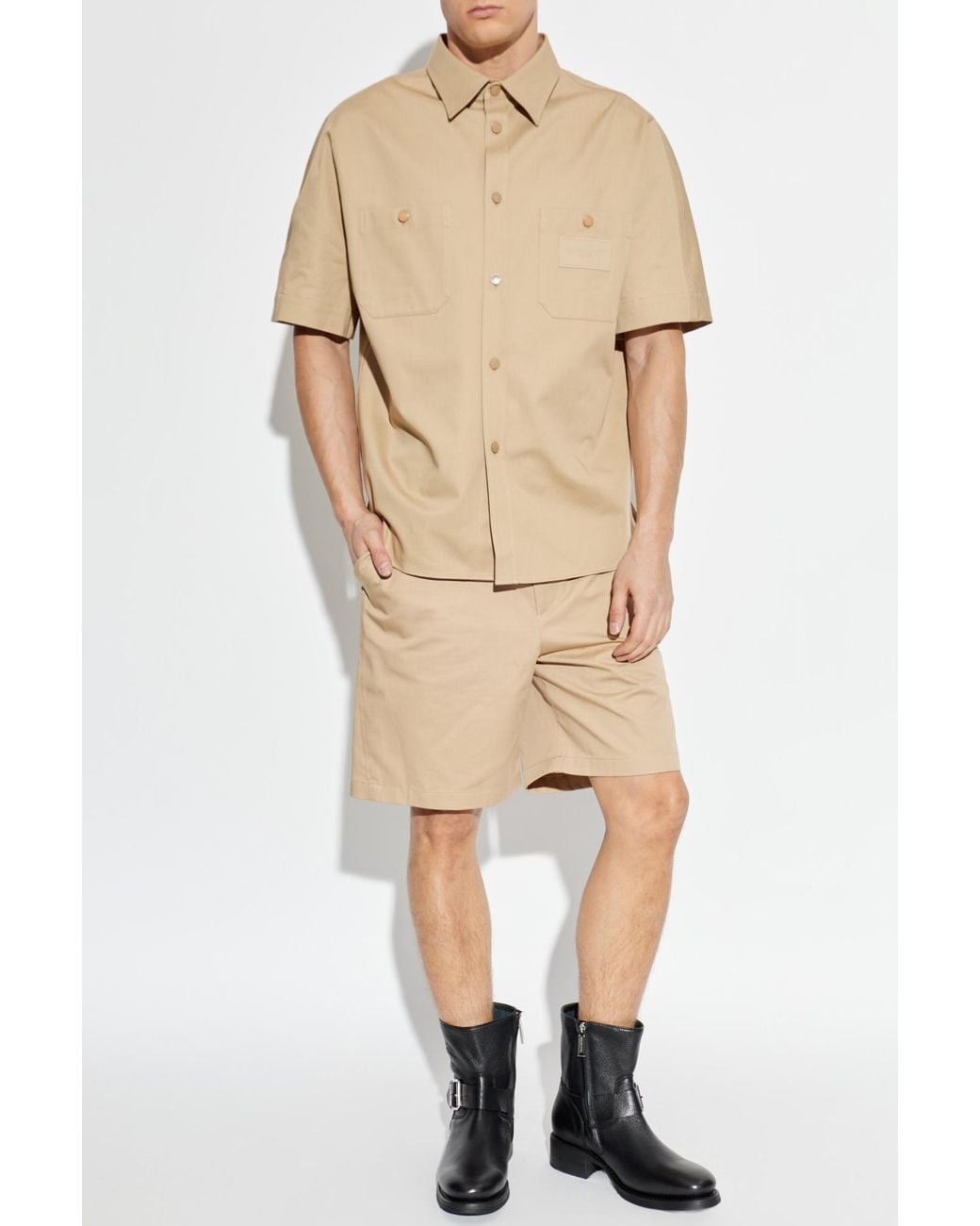 Givenchy Natural Shirt With Pockets for men