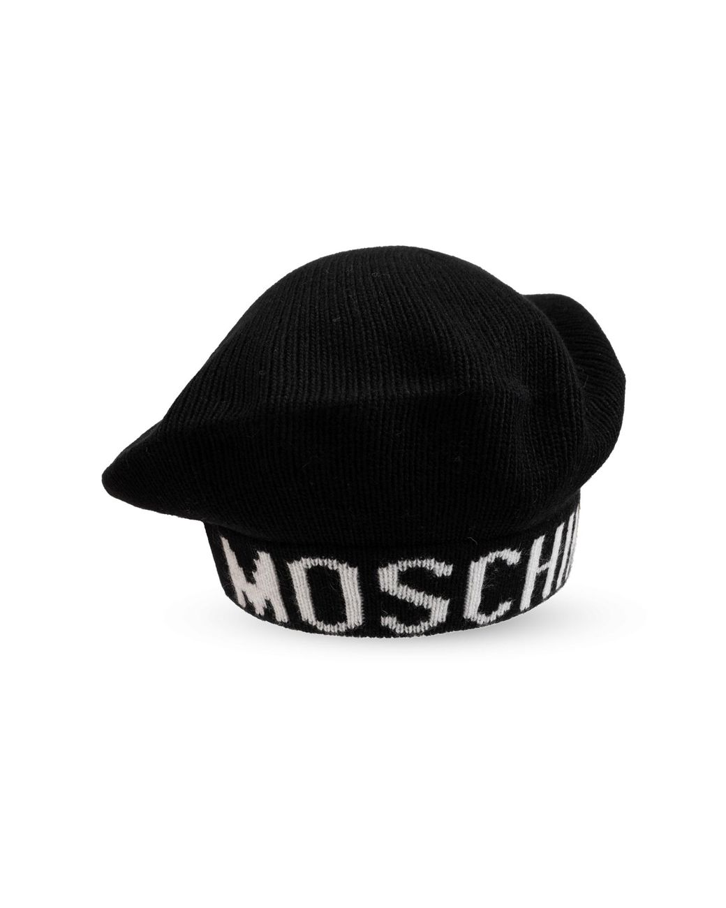 Moschino Beret With Logo in Black | Lyst display picture 1