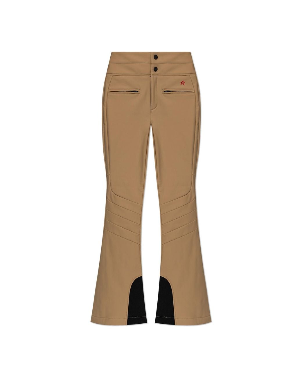 Perfect Moment Natural High-Waisted 'Aurora Flare' Ski Trousers