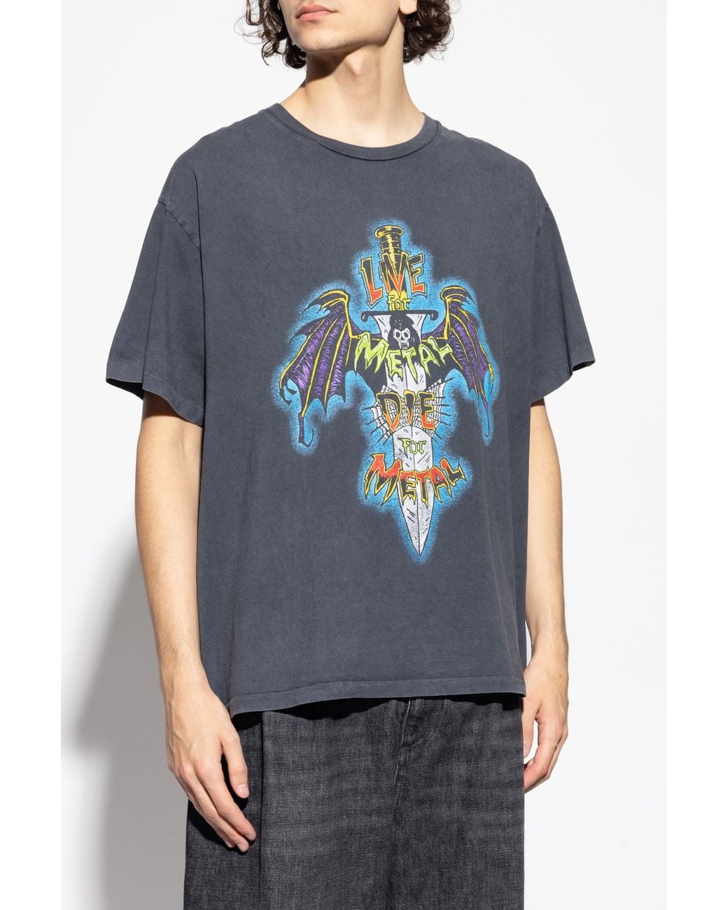 GALLERY DEPT. Blue T-Shirt With Print for men