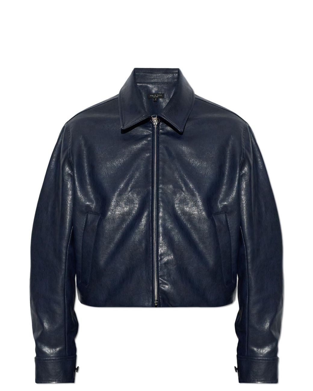 Rag & Bone Blue Jacket With Collar