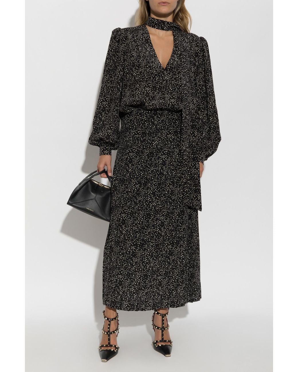 Valentino Garavani Black Silk Shirt