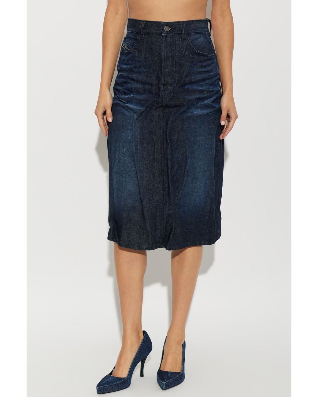 DIESEL Blue Skirt 'De-Irti-Fsj'