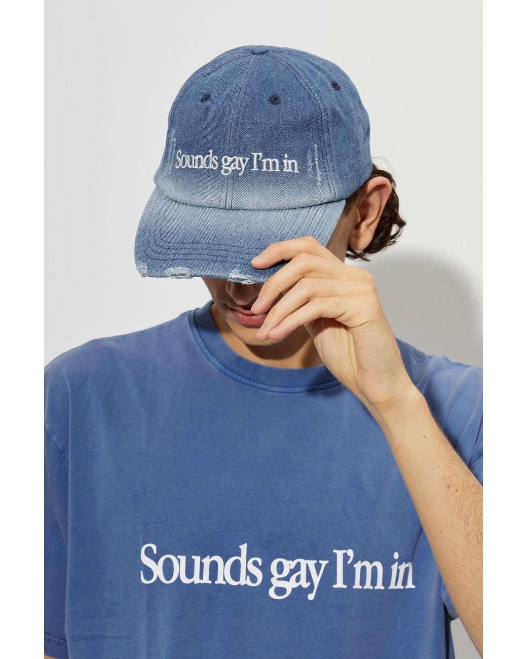 Carne Bollente Blue Baseball Cap