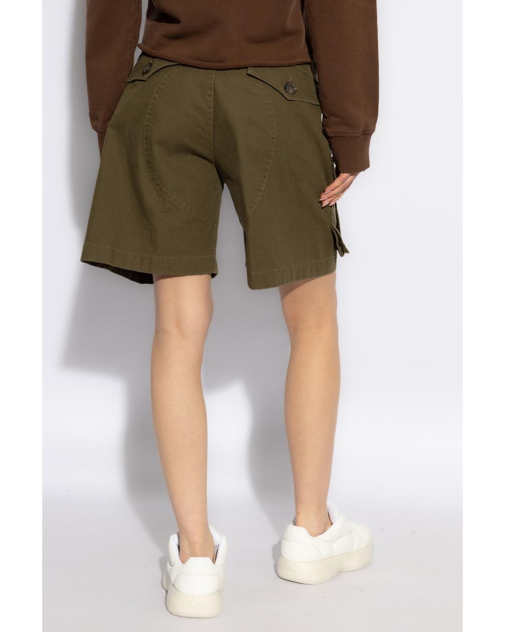 DSquared² Green Logo Shorts