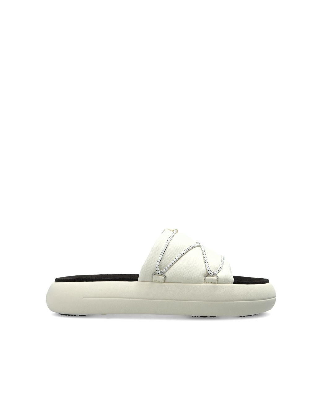 Moon Boot White 'Mb Icon Slide' Slides