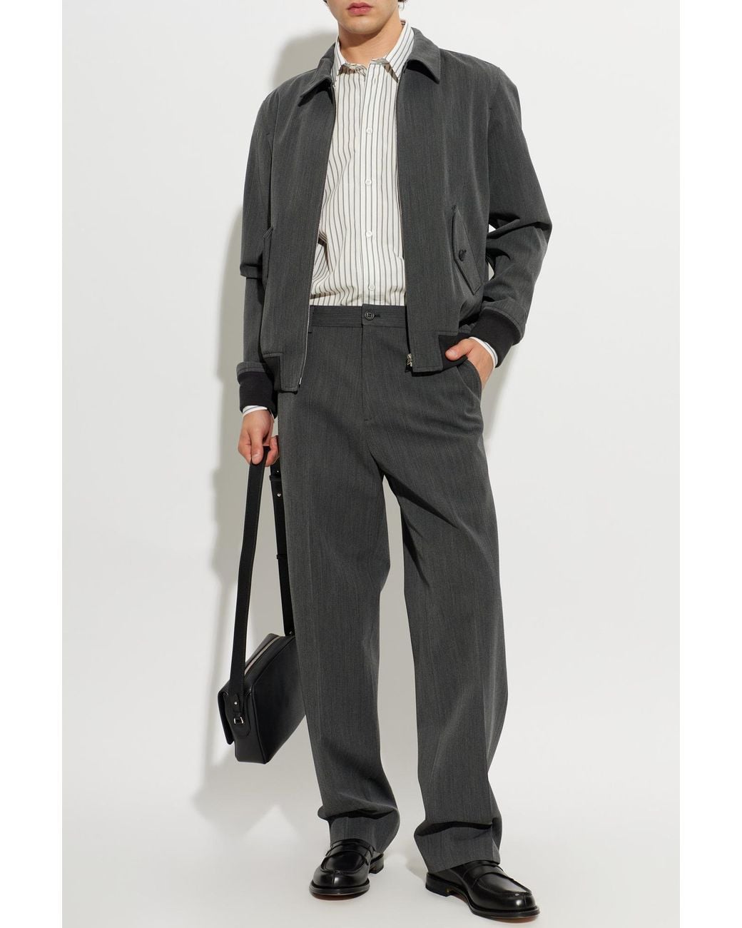 A.P.C. Black 'Gaspard' Jacket for men