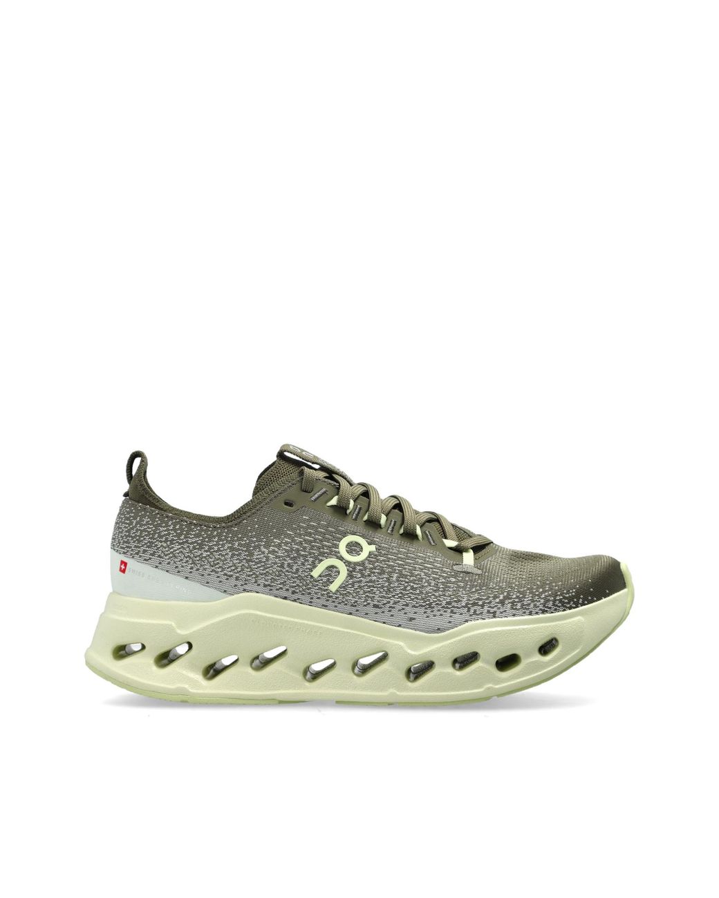 On Shoes Green Cloudsurfer Max Sports Shoes for men