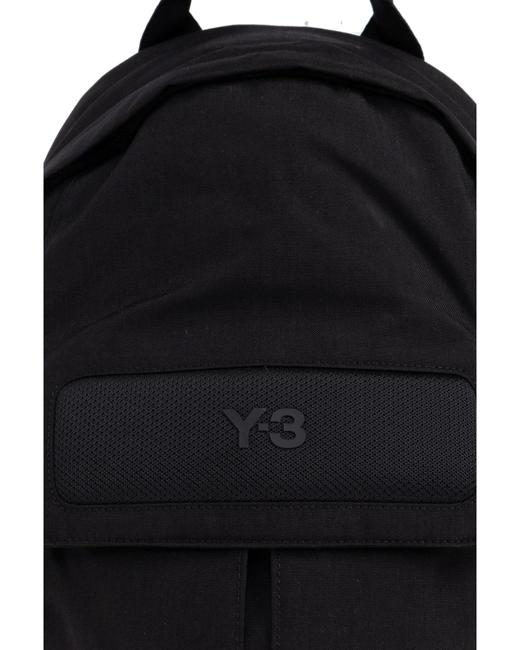 Y-3 Black Backpack With Logo