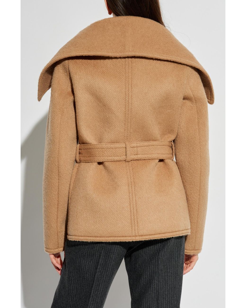 DSquared² Natural Wool Coat