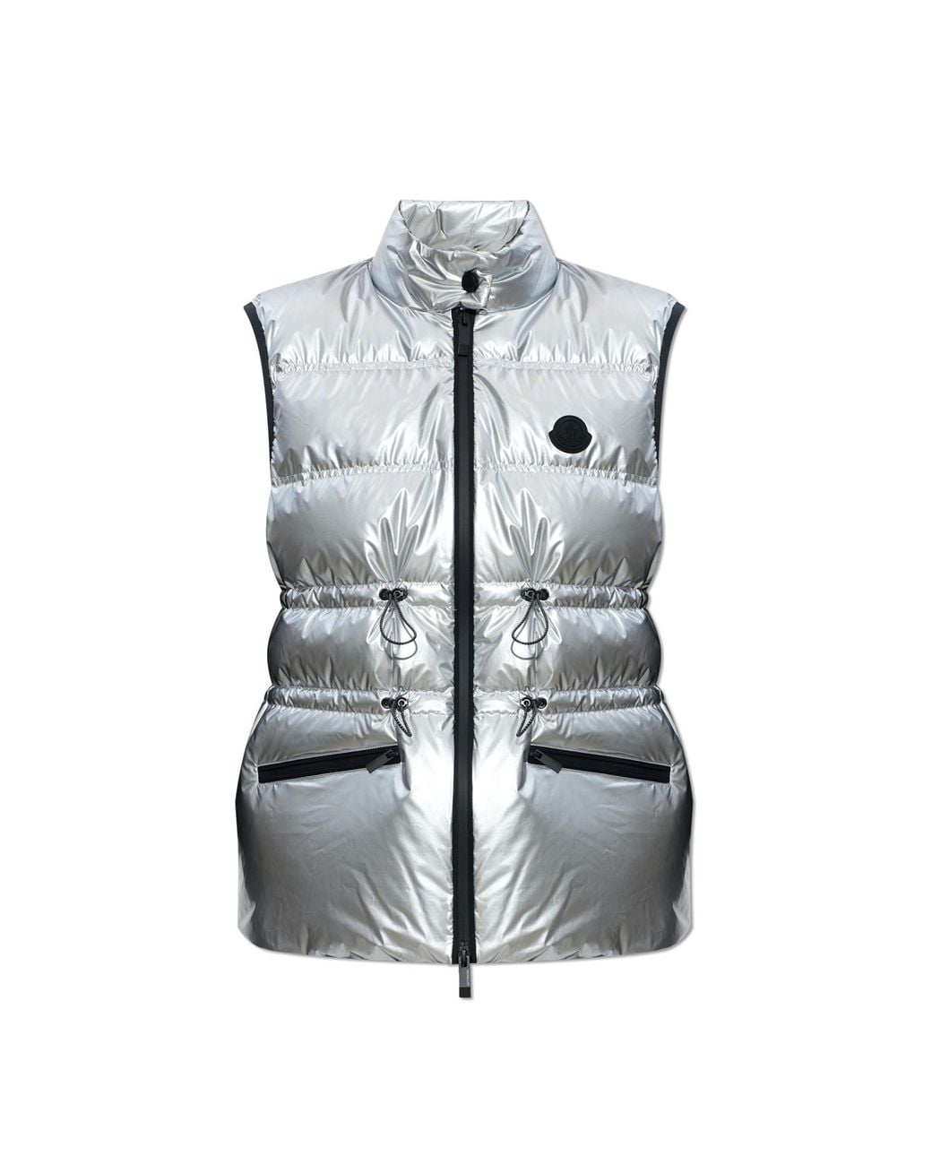 Moncler Metallic Quilted Vest "Pin"