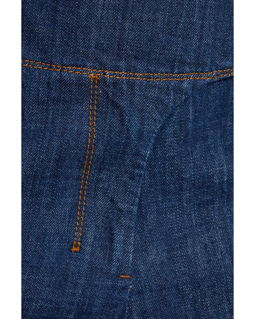 AMI Blue Denim Shorts
