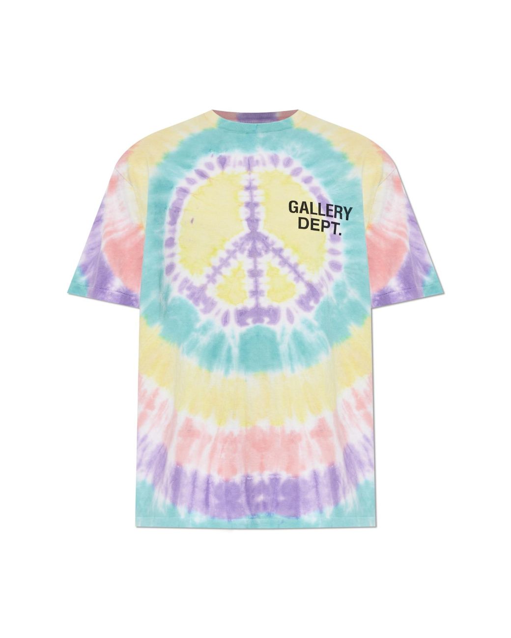 GALLERY DEPT. Multicolor T-Shirt With Logo for men