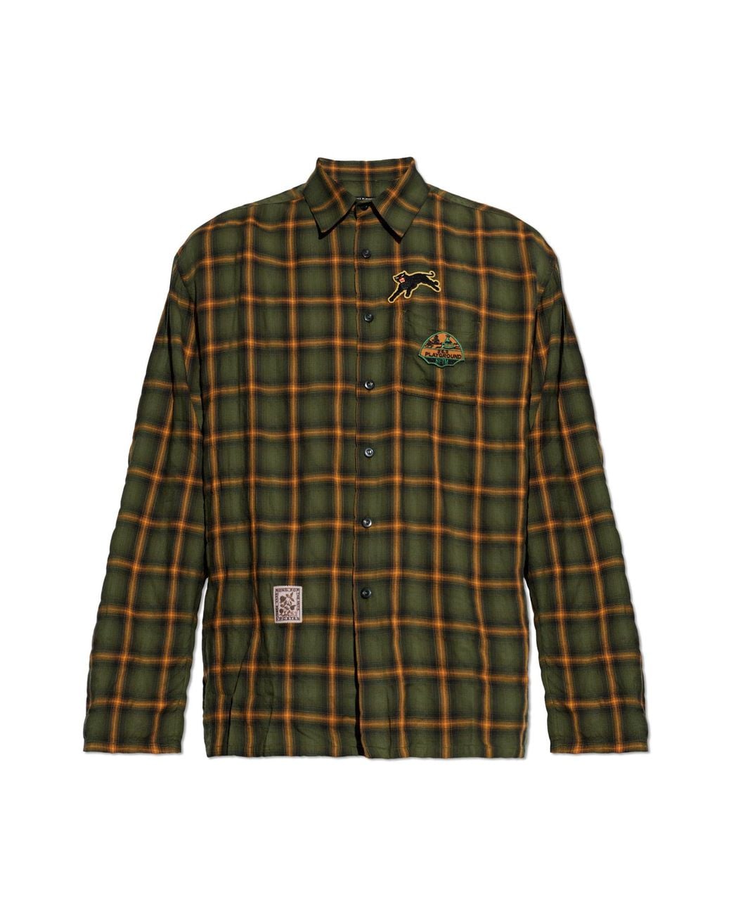 Song For The Mute Green Shirt for men