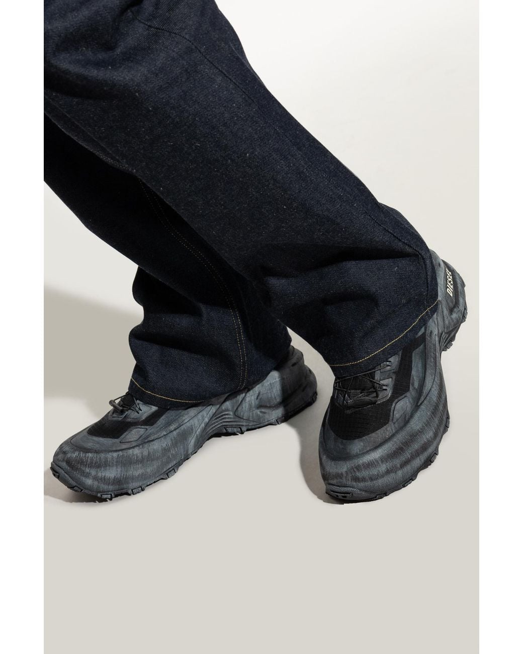 DIESEL Gray Sneakers for men