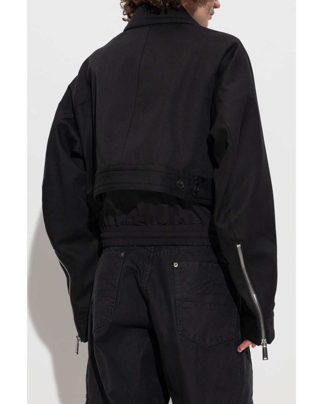 DSquared² Black Wool Jacket
