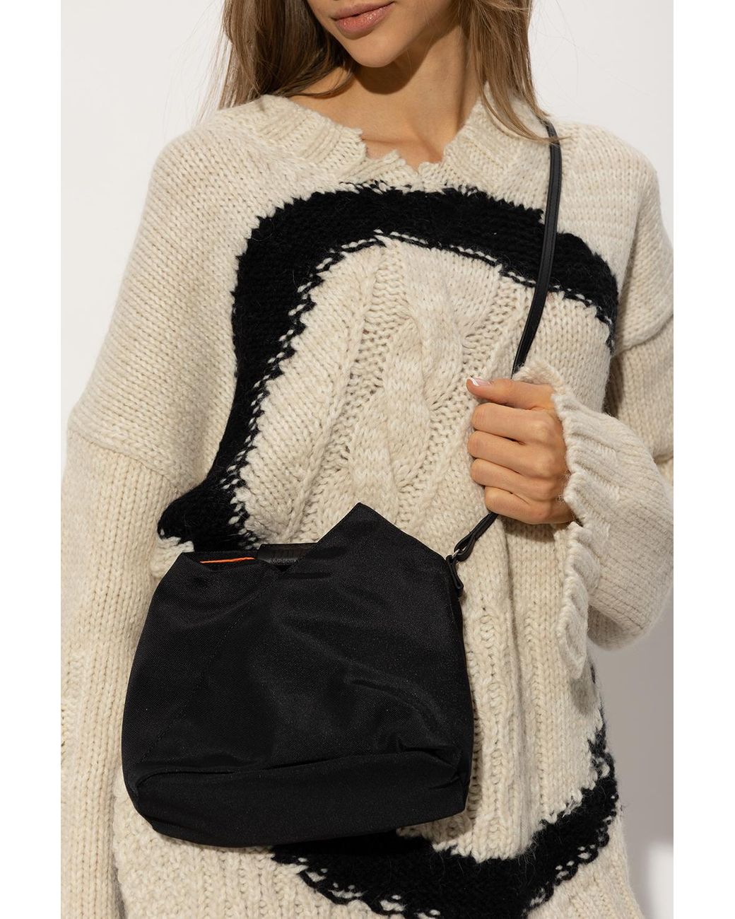 MM6 by Maison Martin Margiela 'japanese' Shoulder Bag in Black Lyst