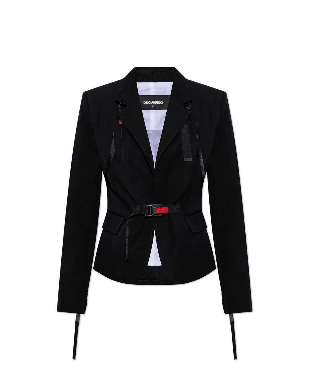 DSquared² Black Wool Blazer