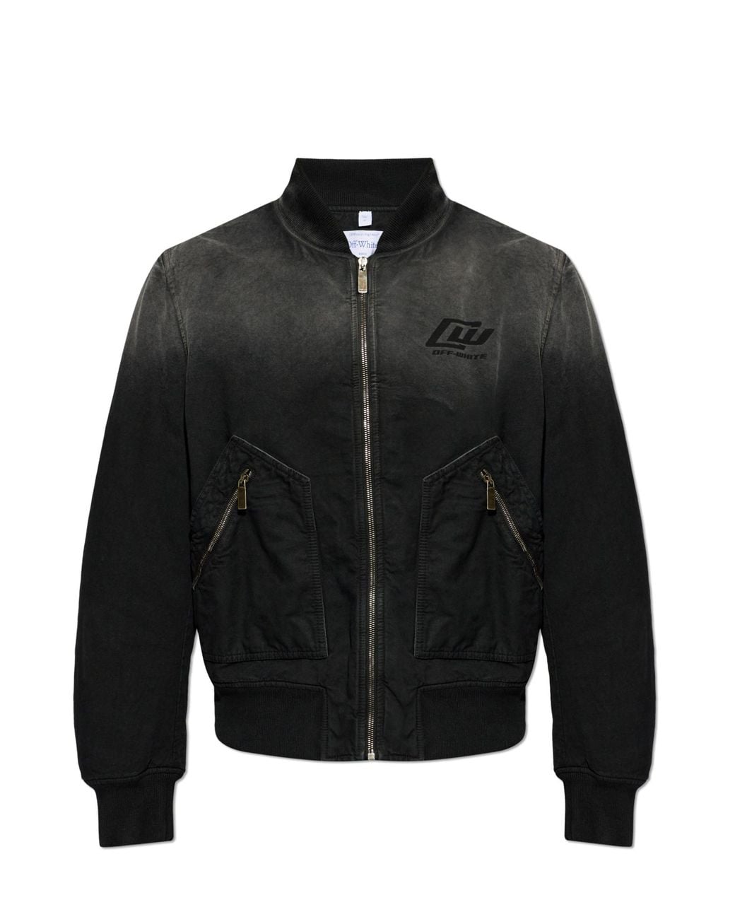 Off-White c/o Virgil Abloh Black "Bomber" Jacket for men