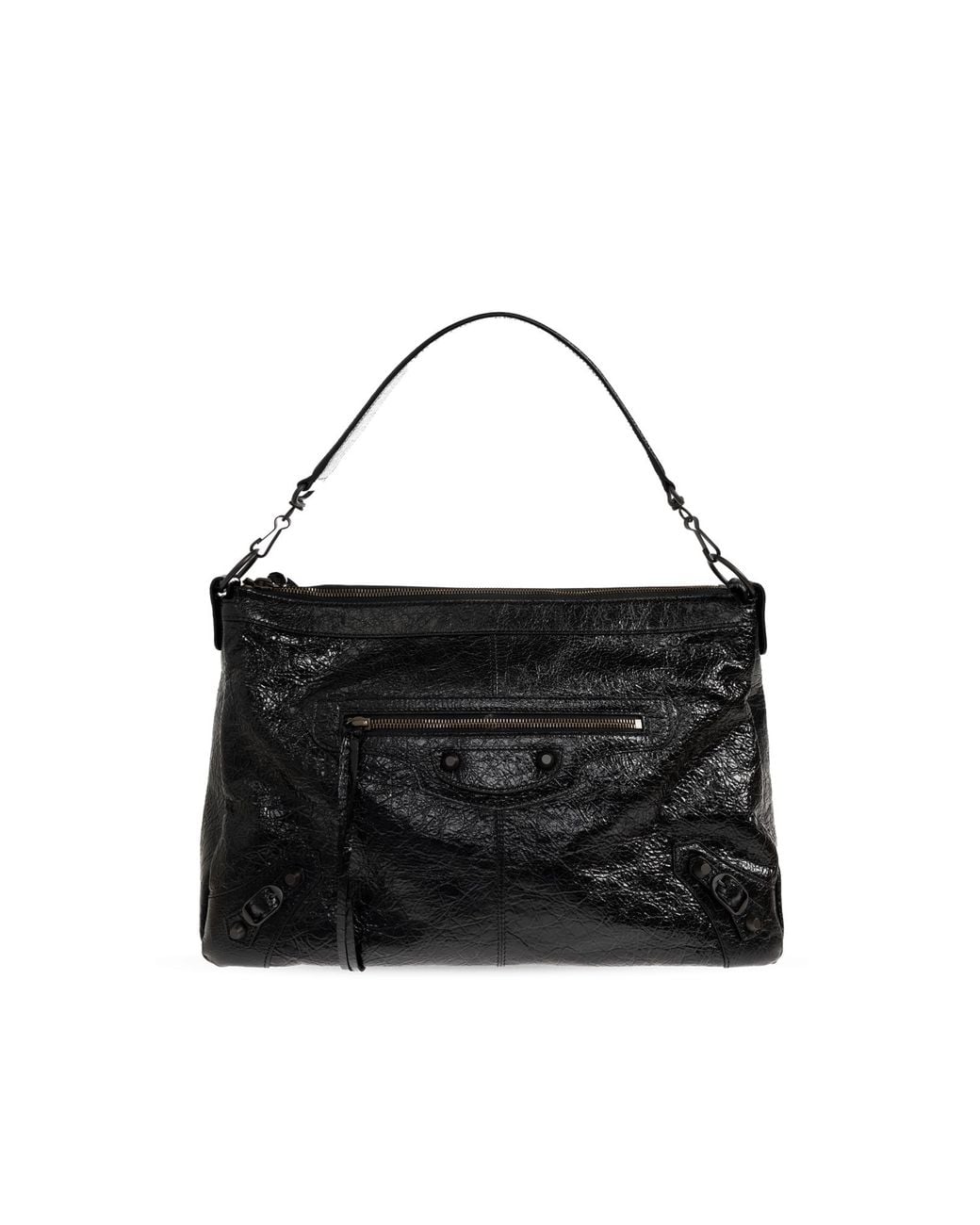 Balenciaga Black Bag 'Le City Moto Medium' for men