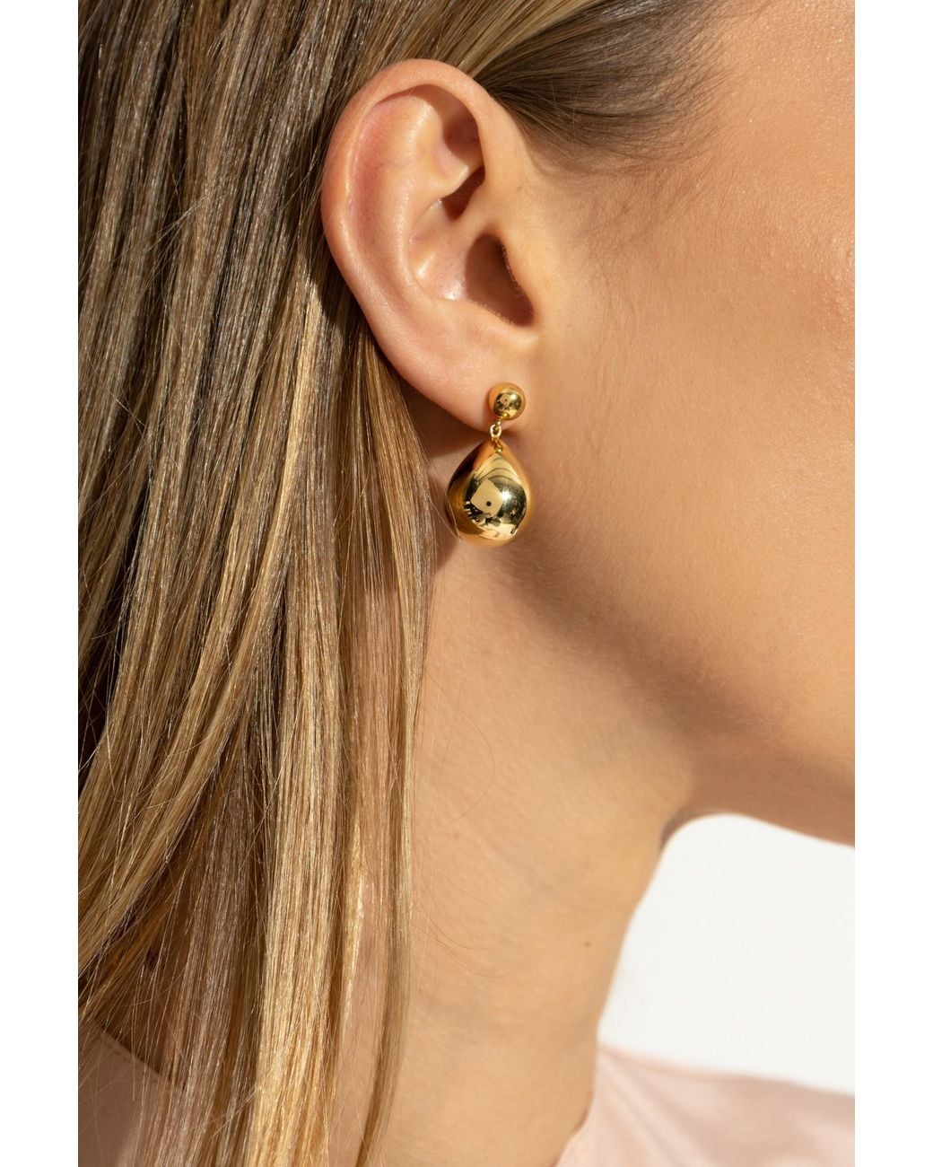 LIE STUDIO Metallic Earrings 'Julie'