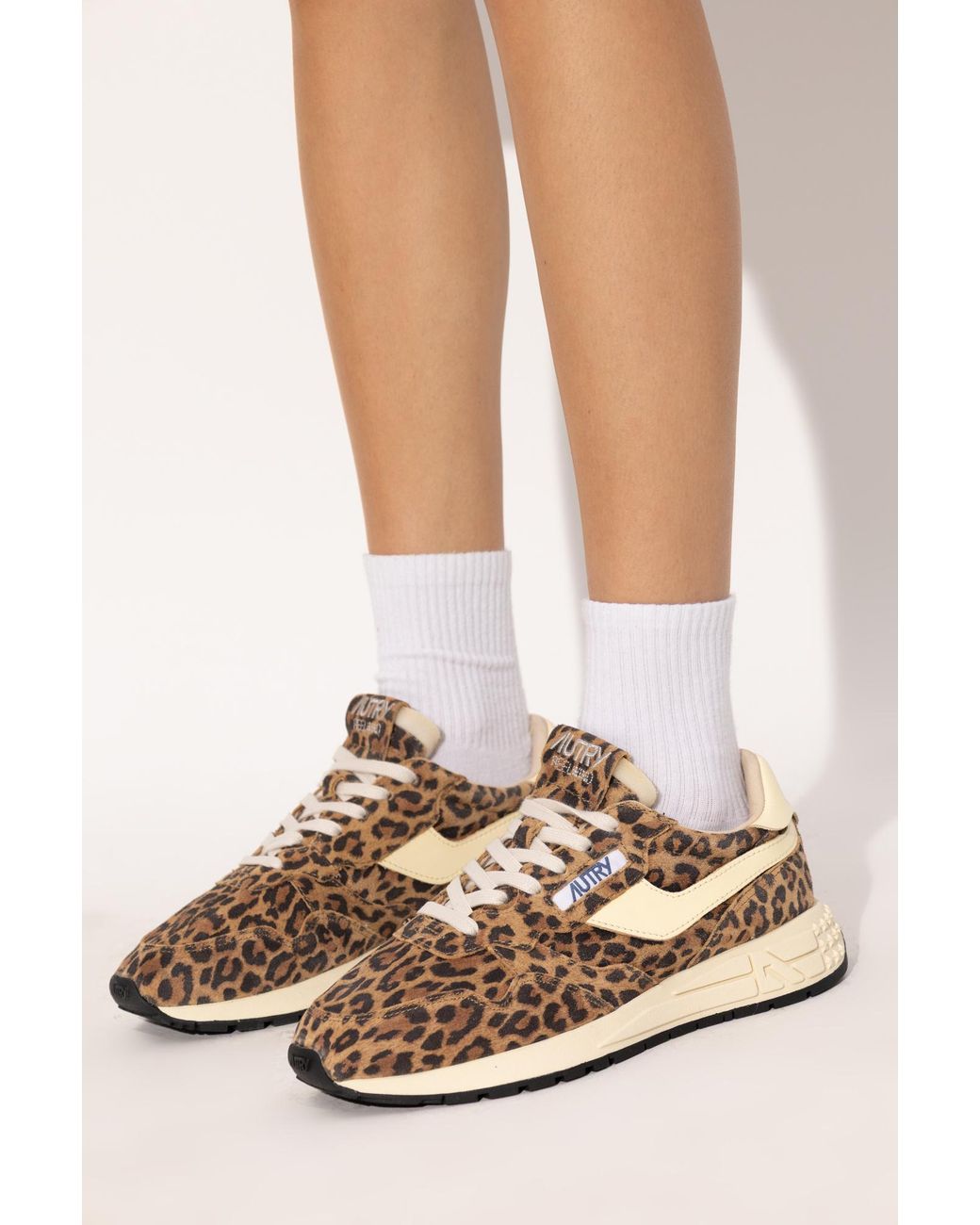 Autry Brown 'Reelwind Low' Sports Shoes