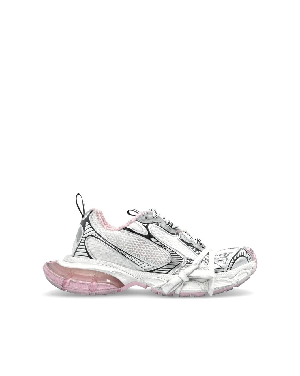 Balenciaga White '3Xl' Sports Shoes