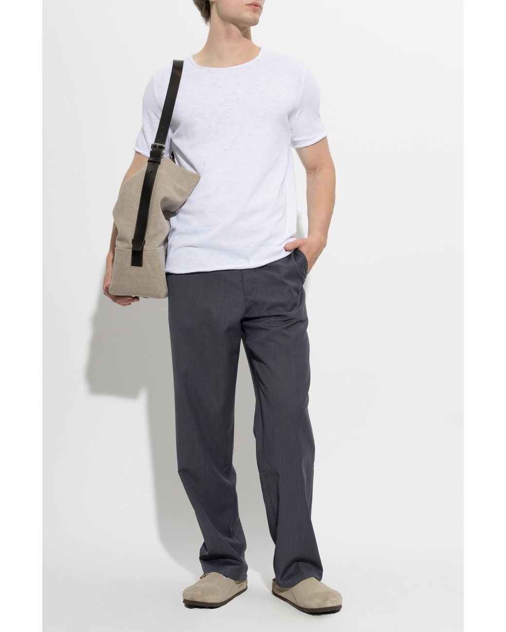 Samsøe & Samsøe Blue 'Sanoah' Trousers for men