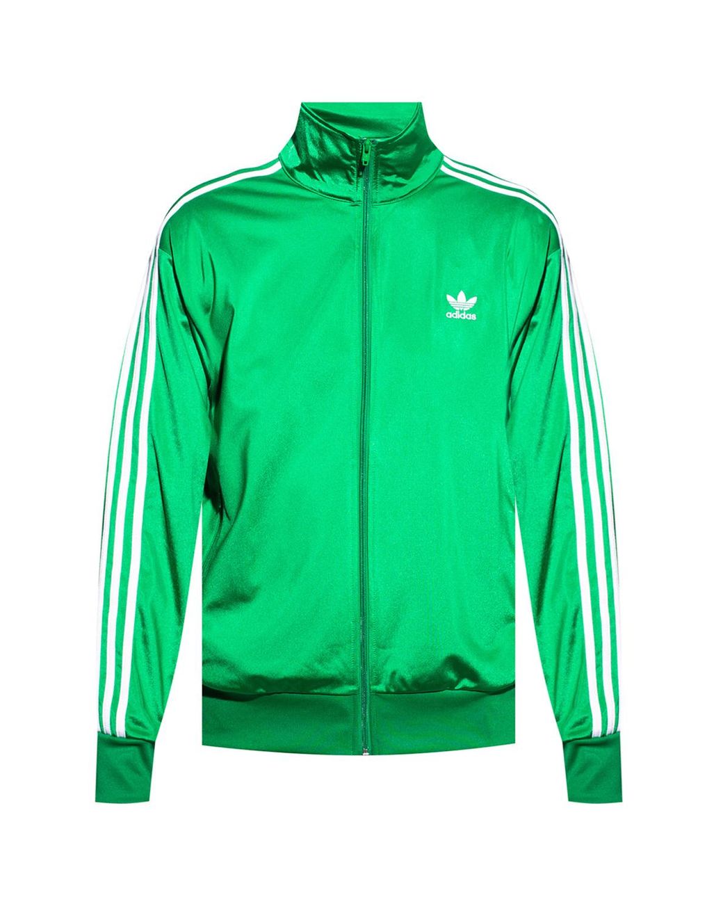 adidas Originals Track Jacket With Logo Green for Men | Lyst