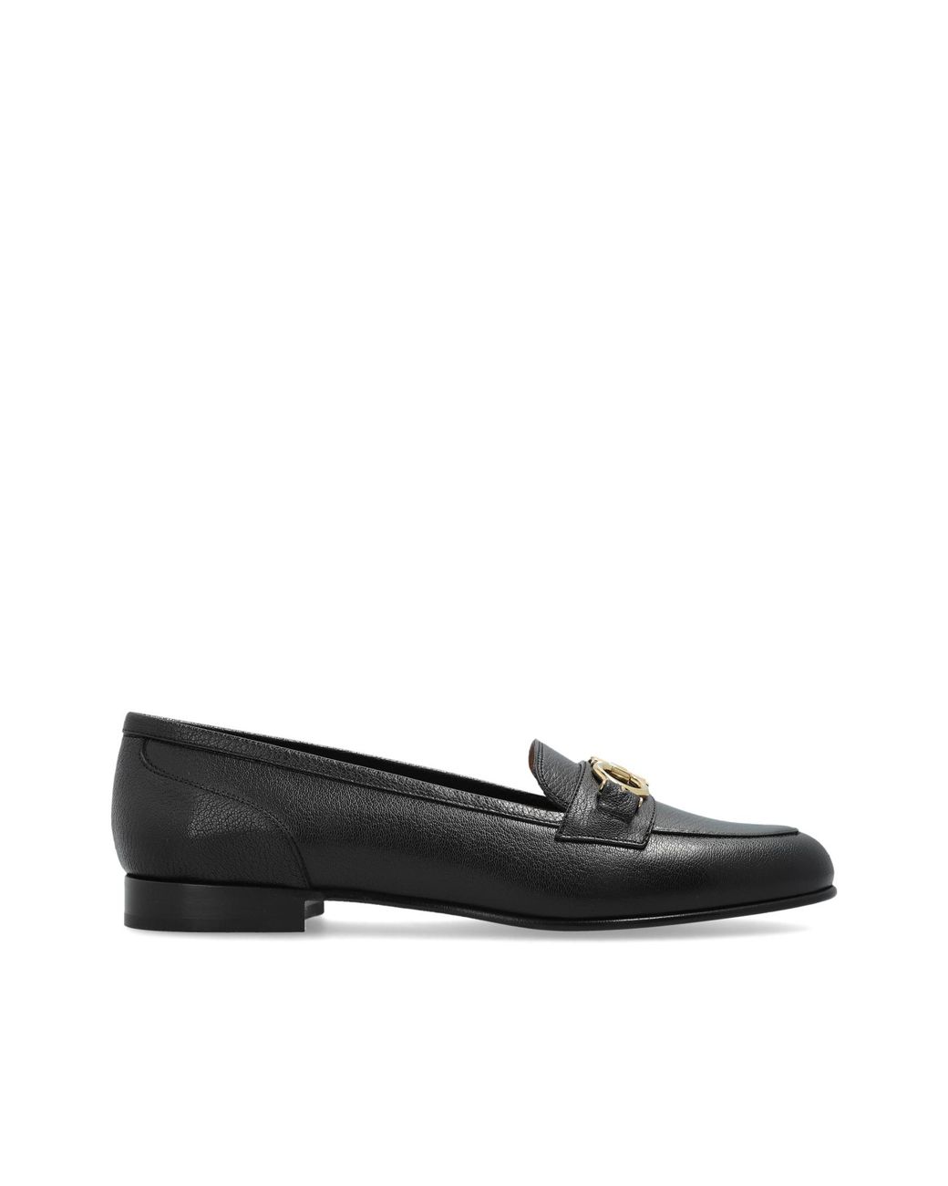 Ferragamo Black 'Bax' Shoes, Loafers Type